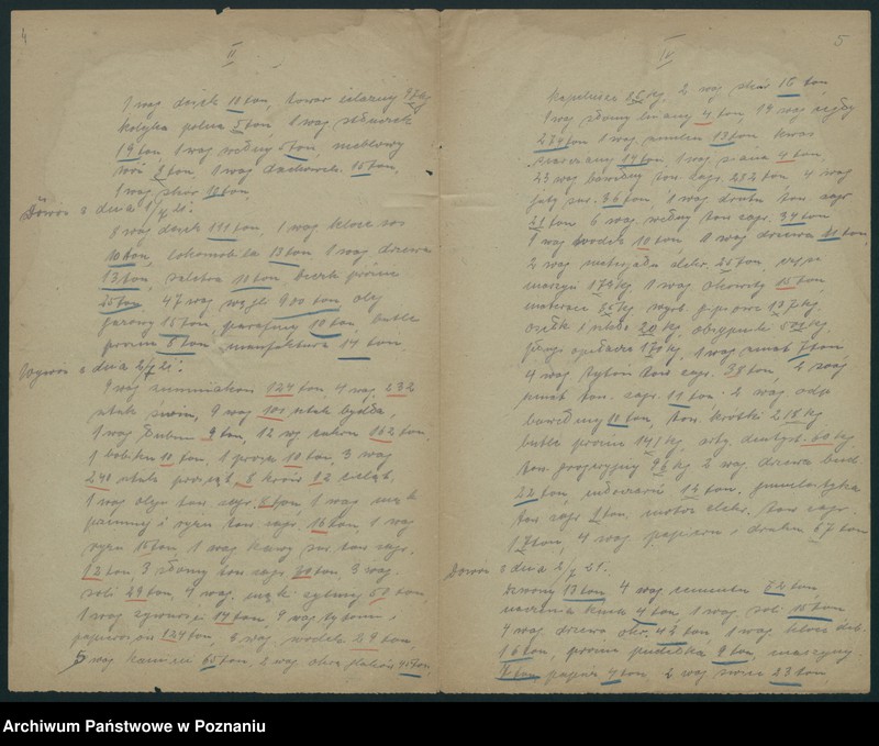 Obraz 6 z jednostki "[Raporty z kontroli wywożonych i przywożonych towarów]"