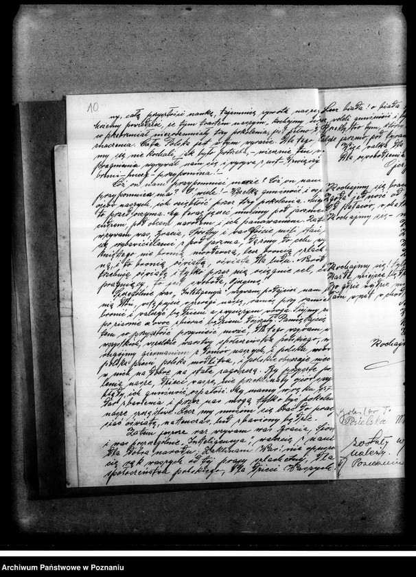 Obraz 9 z jednostki "Protokół zebrania konstytucyjnego i korespondencja"