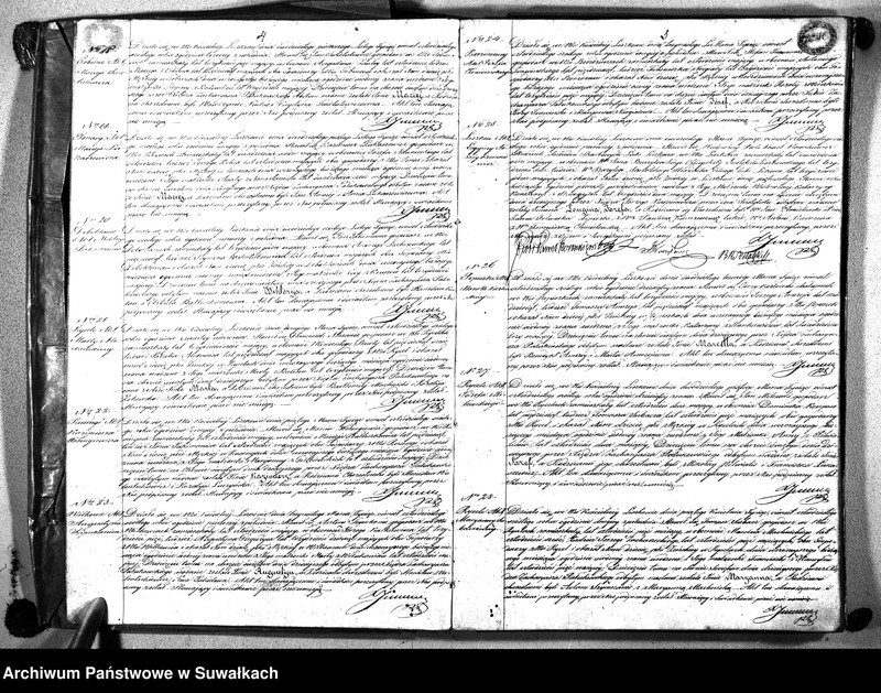 image.from.unit.number "Księga Duplikat Urodzonych, Zmarłych i Zaślubionych Parafii Liszkowskiej w Powiecie Seyneńskim Gubernii Augustowskiey Rok 1846"