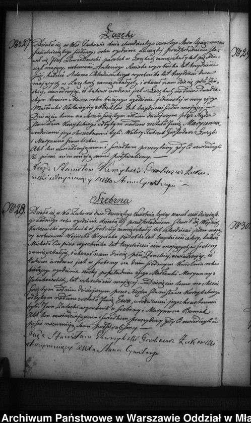 image.from.unit.number "Akta urodzeń, małżeństw, zgonów"