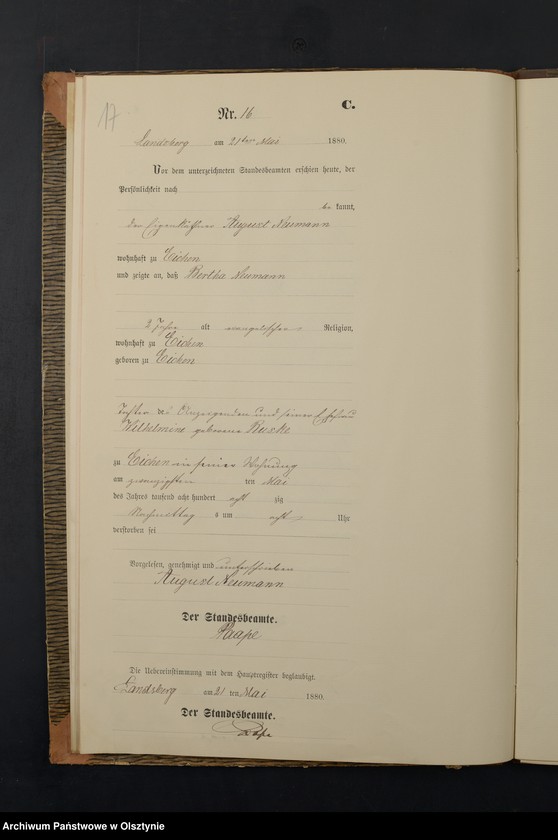 image.from.unit.number "Sterbe-Neben-Register Nr 1 - 32"
