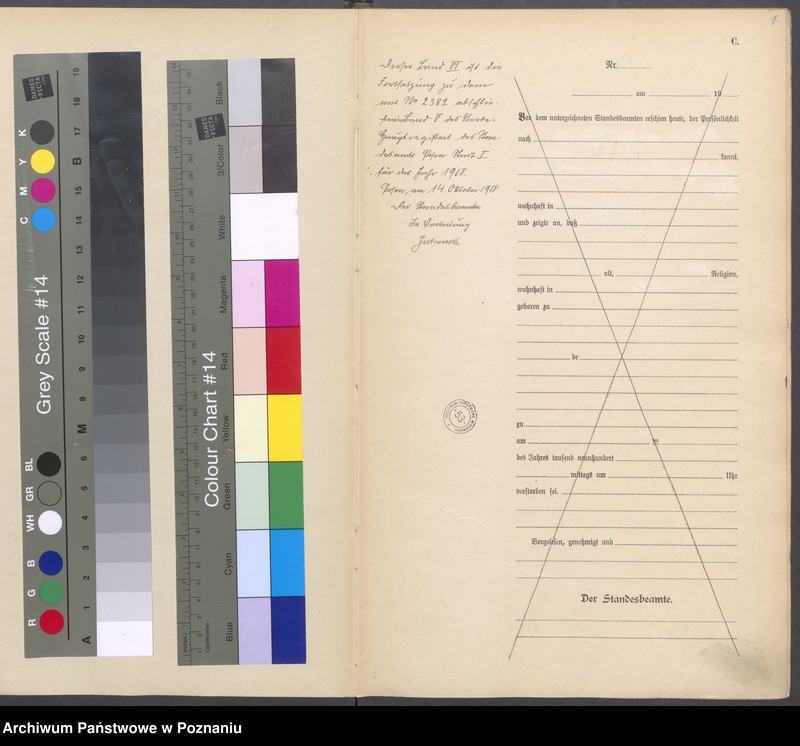 Obraz 3 z jednostki "Księga miejscowa zgonów tom VI [Rejestr główny zgonów]"