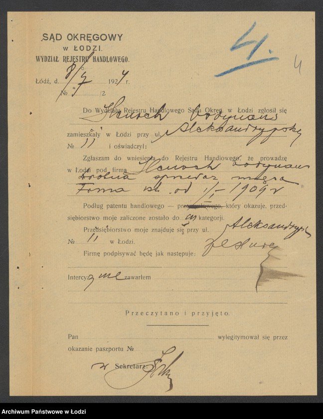 Obraz 6 z jednostki "Henoch Ordynans- sprzedaż mięsa"