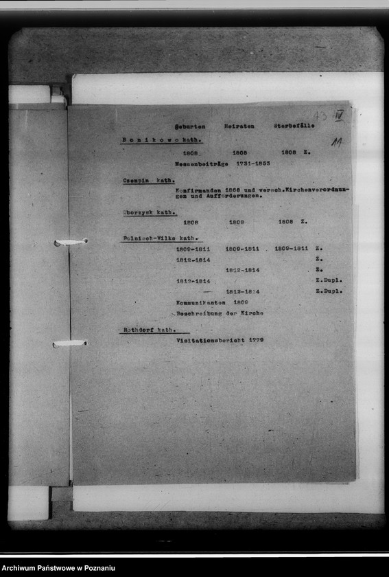 Obraz 18 z jednostki "Monatsberichte. Aussendienststelle Gostingen [Gostyń]"