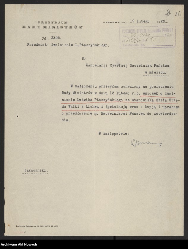 image.from.unit.number "Nominacje i dymisje w Państwowym Urzędzie Zakupu Artykułów Pierwszej Potrzeby; Państwowym Urzędzie Zbożowym; Urzędzie Walki z Lichwą i Spekulacją"