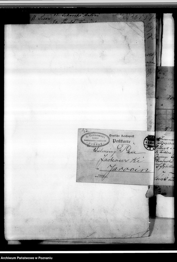 Obraz 14 z jednostki "Korespondencja, podania o przyjęcie na członków, sprawy finansowe, odezwy"