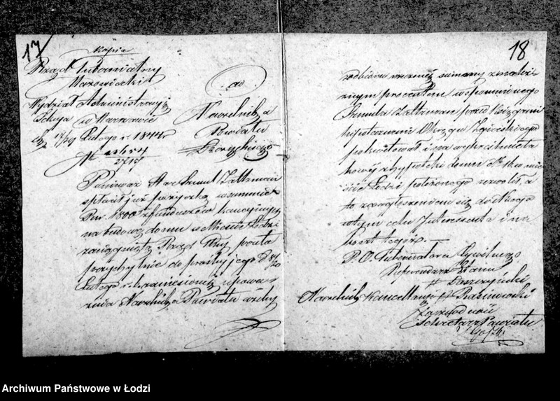 Obraz 16 z jednostki "Akta tyczące się pożyczki budowlanej Szmula Zaltzmana"