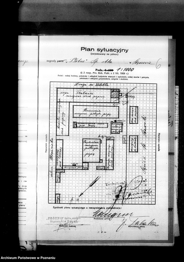 Obraz 10 z jednostki "Zatwierdzenie zakładu przemysłowego Płótno Spółka Firma Płótno Stęszew powiat poznański"