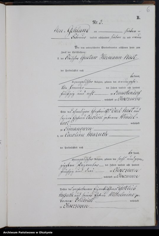 image.from.unit.number "Heiraths-Haupt-Register Nr 1 - 13"
