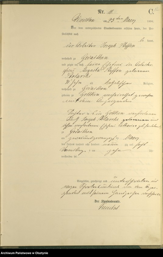 image.from.unit.number "Sterbe-Haupt-Register Nr 1 - 50"