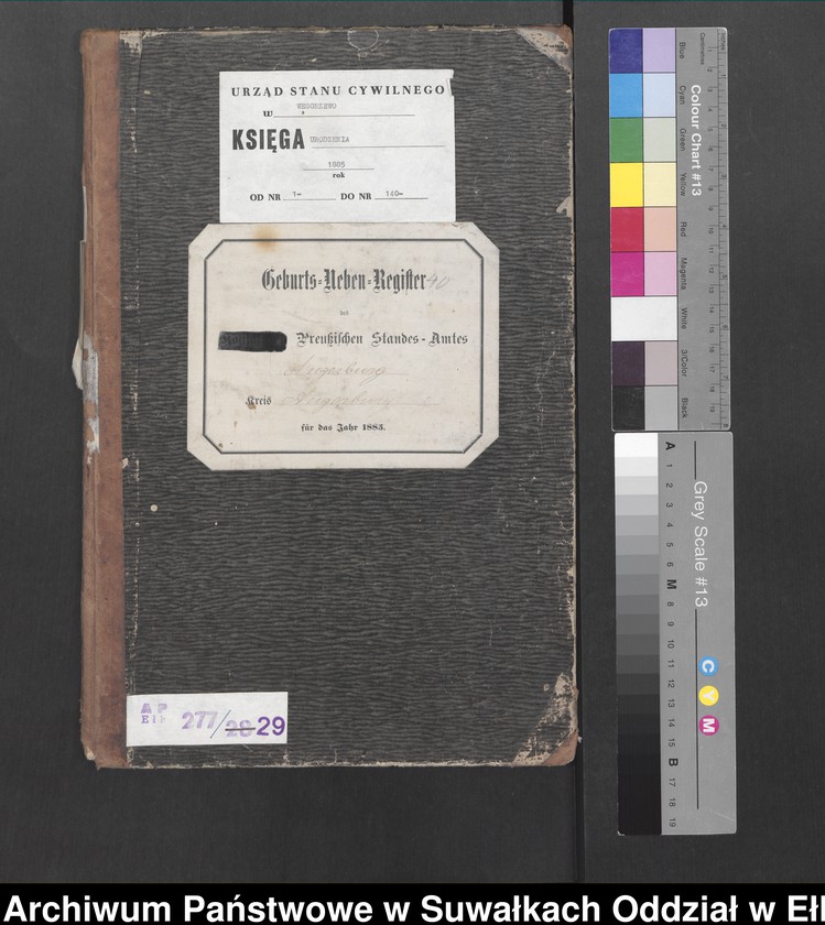 image.from.unit.number "Geburts-Neben-Register des Preussischen Standes-Amtes Angerburg Kreis Angerburg"