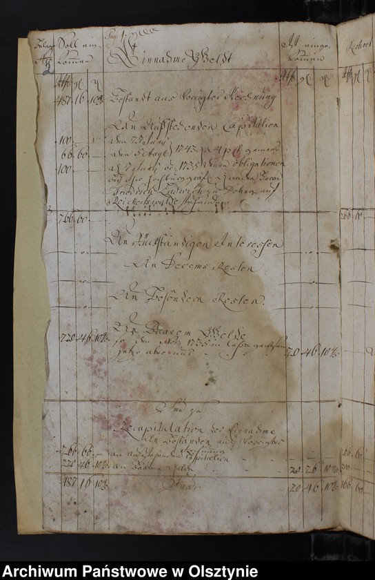 image.from.unit.number "Jahr Kirchen Rechnung der Silberbachschen Kirchen aller Einnahme und Ausgabe wie auch Bau-Rechnung"