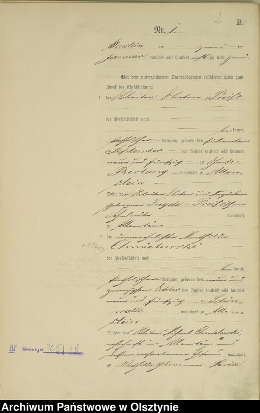 image.from.unit.number "Heiraths-Haupt-Register Nr 1 - 78"