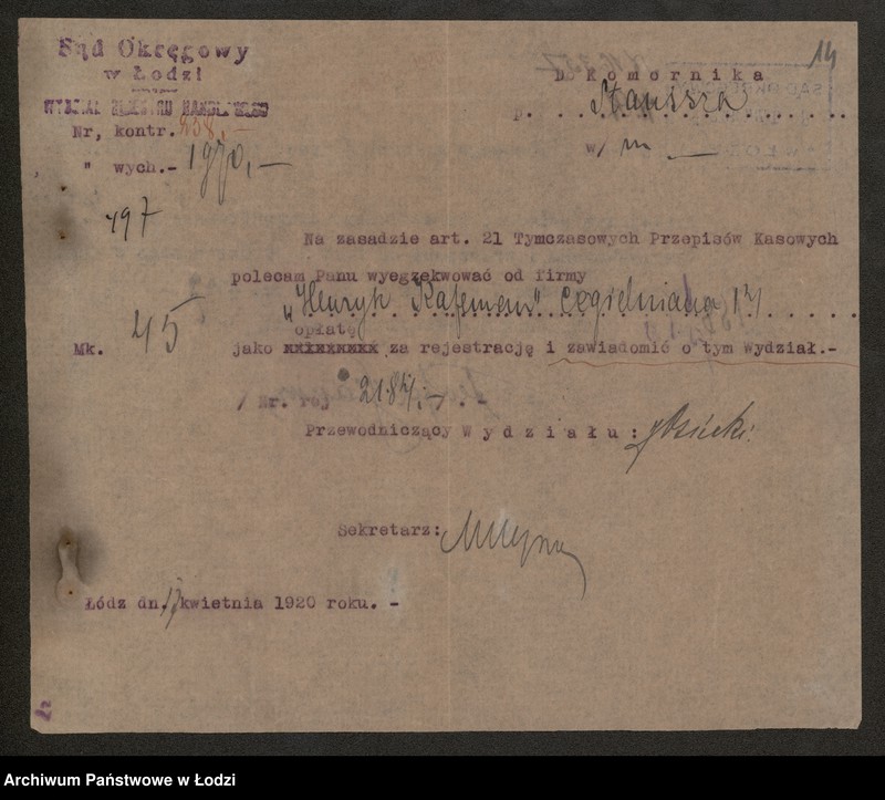 Obraz 16 z jednostki "Henryk Kaffeman – sprzedaż gotowej garderoby"