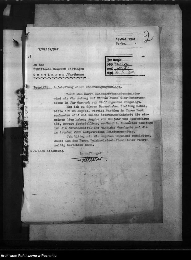 Obraz 6 z jednostki "Gaswerk - Gostingen (Gostyń)"