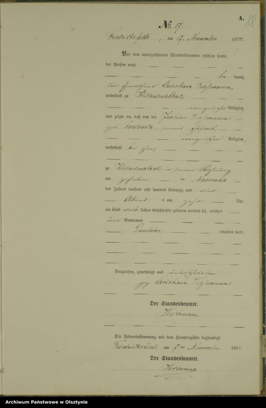 image.from.team "Urząd Stanu Cywilnego w Chojniku pow. morąski"