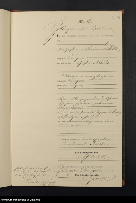 image.from.unit.number "Sterbe-Neben-Register Nr 1 - 37"