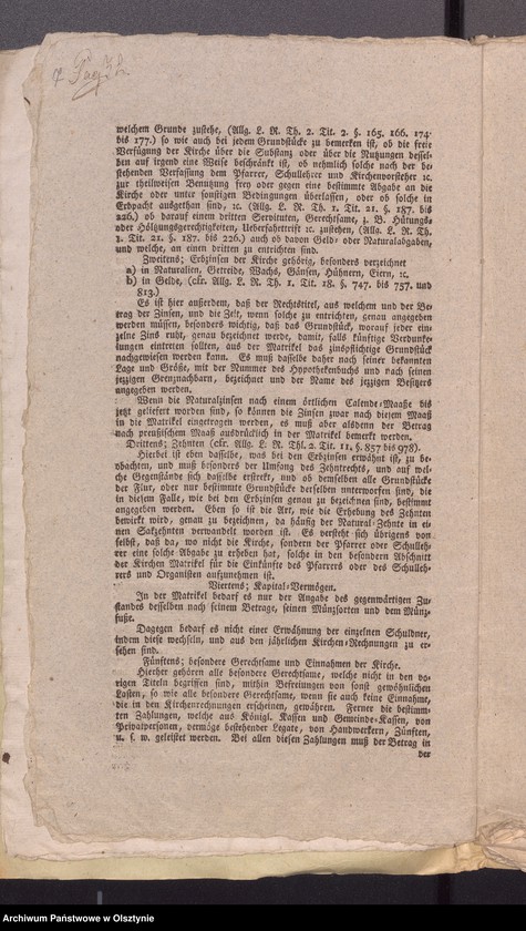 image.from.unit.number "Verordnungen verschiedenen Inhalts in kirchlichen und geistlichen Sachen [Rozporządzenia dotyczące spraw kościelnych]"