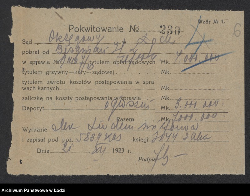 Obraz 8 z jednostki "Hersz Lajb Berger – sprzedaż manufaktury"