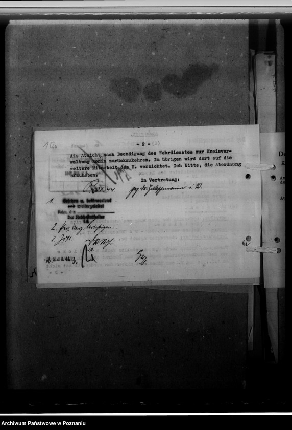 Obraz 14 z jednostki "Rast, Erich; Heidicke, Fritz - urzędnicy"