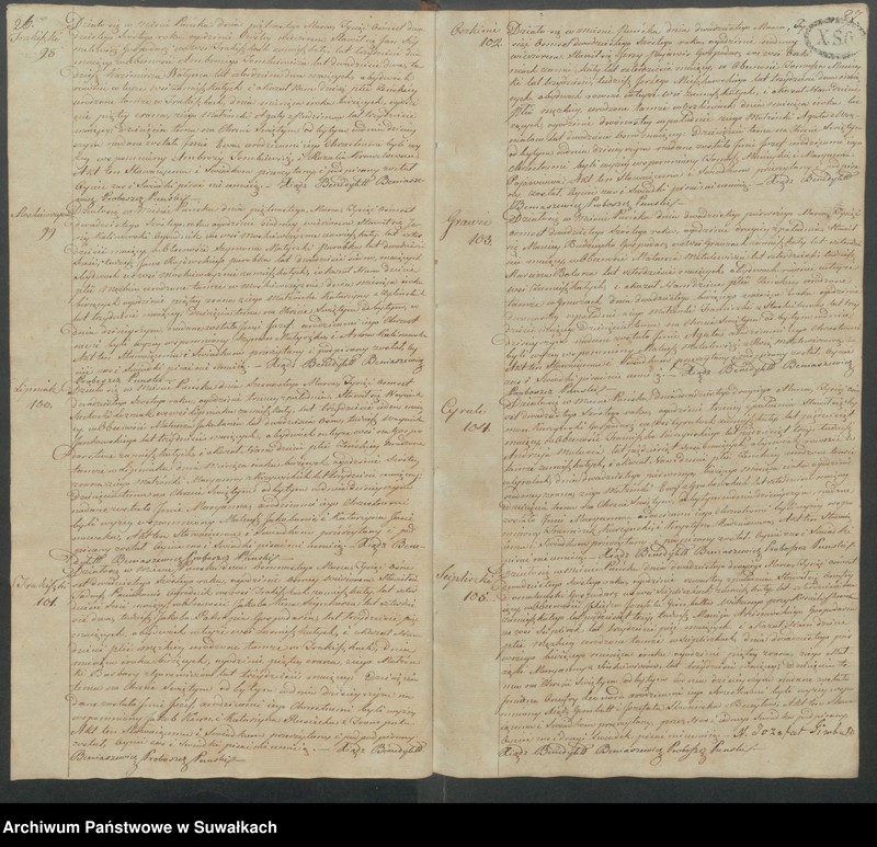 image.from.unit.number "Duplikat urodzonych, zaślubionych i umarłych rok 1826 w parafii Puńsk"
