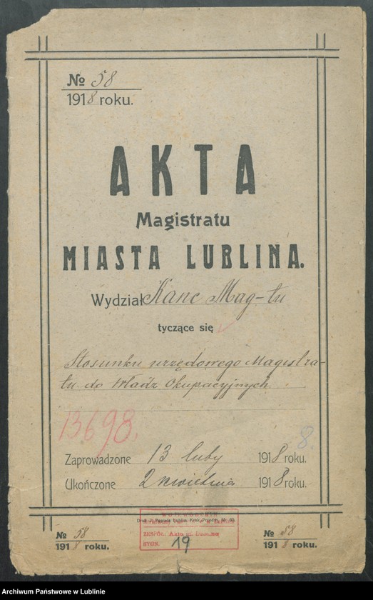 image.from.unit.number "Stosunek urzędowy do władz okupacyjnych"