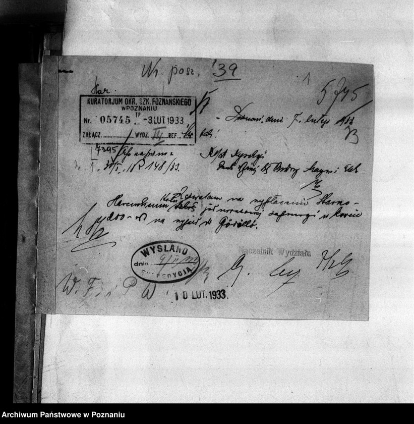 Obraz 5 z jednostki "[Sprawozdania ze stanu organizacyjnego i pracy drużyn harcerskich w szkołach]"