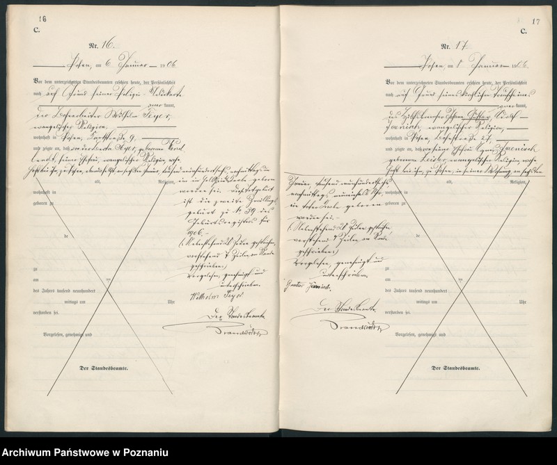 Obraz 11 z jednostki "Księga miejscowa zgonów"