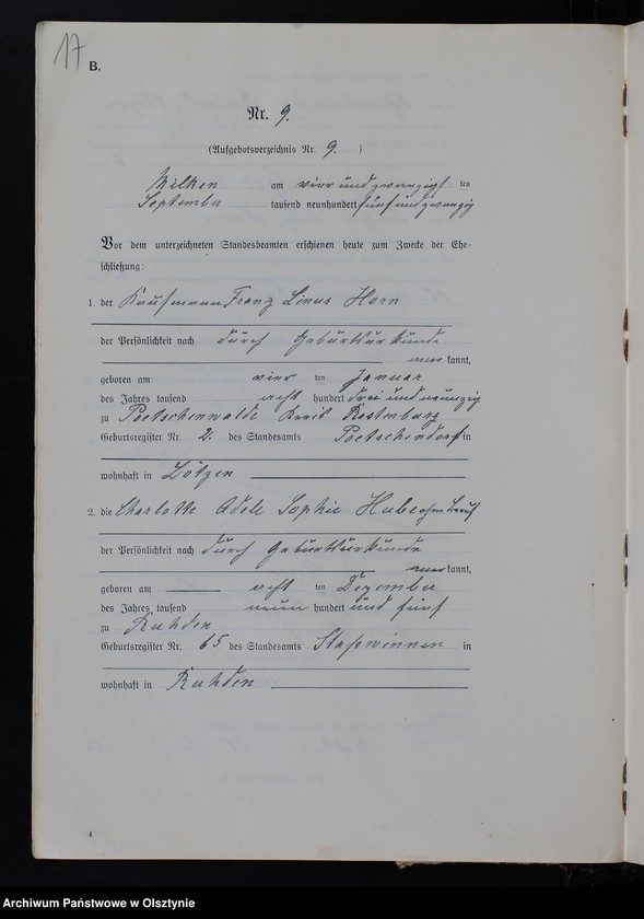 image.from.unit.number "Heiraths-Register/Neben-Register/ Nr 1 - 14"