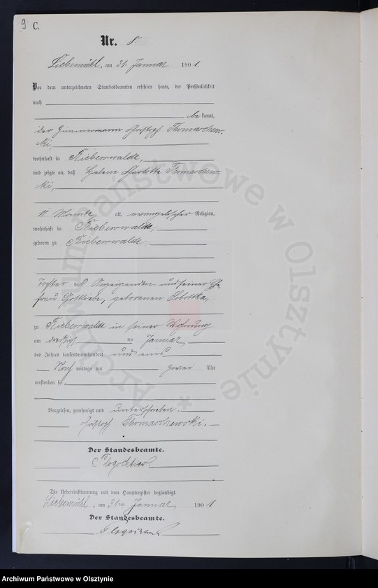 image.from.unit.number "Sterbe-Neben-Register Nr 1 - 62"