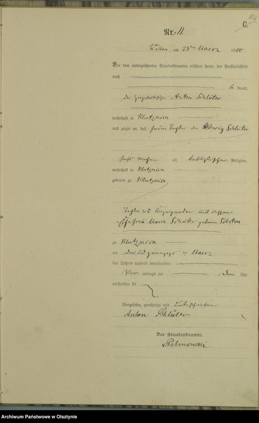 image.from.unit.number "Sterbe-Haupt-Register Nr 1 - 41"
