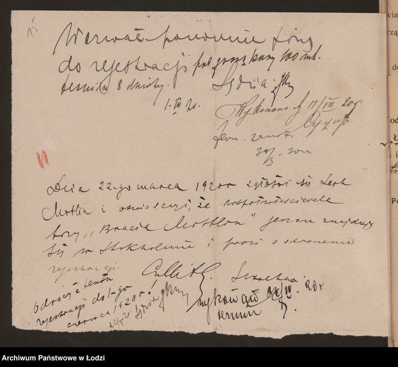 Obraz 17 z jednostki "Bracia Mitlin- fabrykacja pluszu"