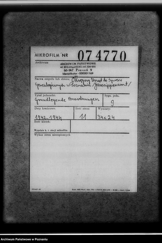 Obraz 2 z jednostki "Grundlegende Anordnungen"