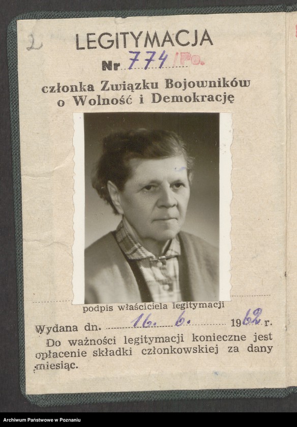 Obraz 6 z jednostki "Dokumenty osobiste Izabeli Goetzendorf-Grabowskiej"