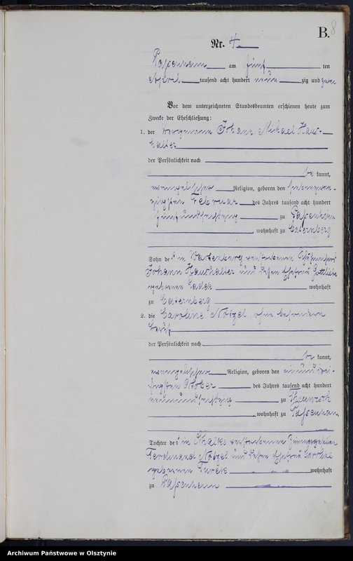 image.from.unit.number "Heiraths-Haupt-Register Nr 1 - 11"