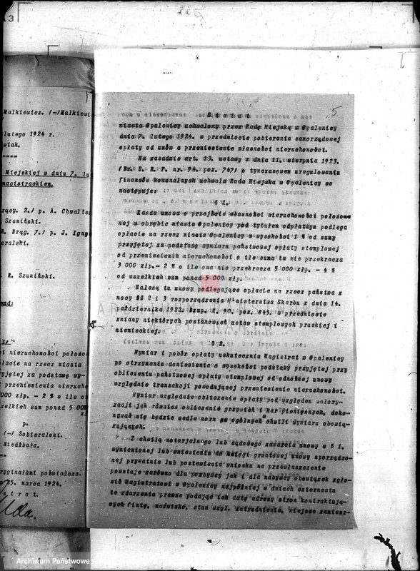 Obraz 11 z jednostki "Podatki Komunalne miasta Opalenicy"