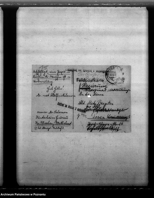 Obraz 19 z jednostki "Notdienstverpflichtung der Ärzte"