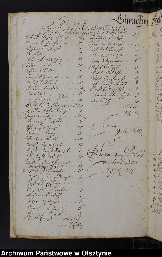 image.from.unit.number "Jahr Rechnung der Silberbachschen Kirchen"