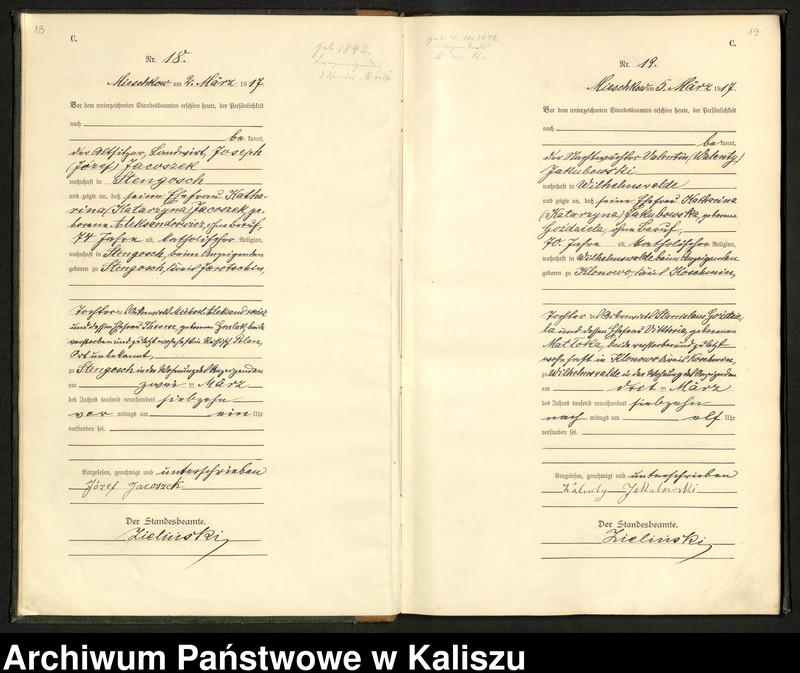 Obraz 13 z jednostki "Księga miejscowa zgonów"