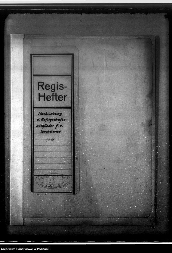 Obraz 4 z jednostki "Nachweisung der Gefolgschaftsmitglieder für den Nachtdienst"