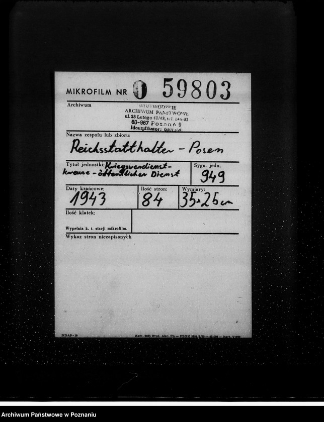 Obraz 2 z jednostki "Kriegsverdienstkreuze- öffentlicher Dienst"