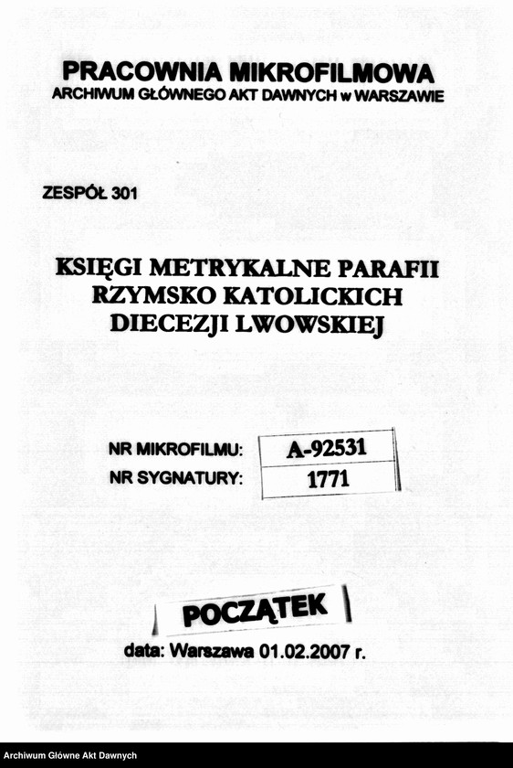 image.from.unit.number "Parafia: Łoszniów. Dekanat: Trembowla. Kopie z ksiąg metrykalnych ur., śl., zg. dla wsi Łoszniów, Ostalce i Suszczyn."