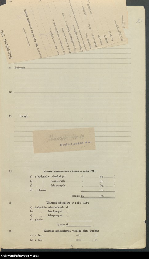 image.from.unit.number "Księga inwentarzowa nieruchomości m. Łodzi ul. Skargi"