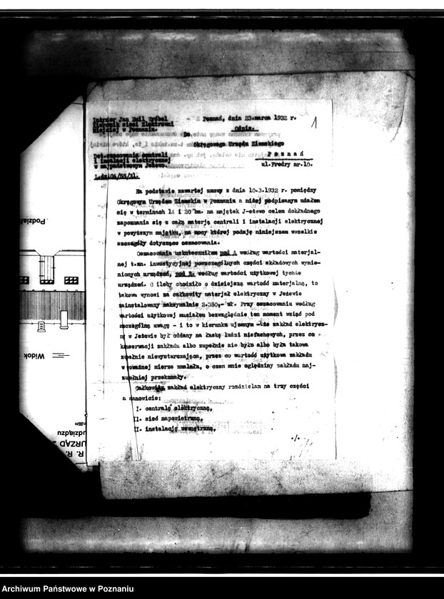 Obraz 5 z jednostki "/Sprawy szacunkowe majątku Jeżowo powiatu szubińskiego/"