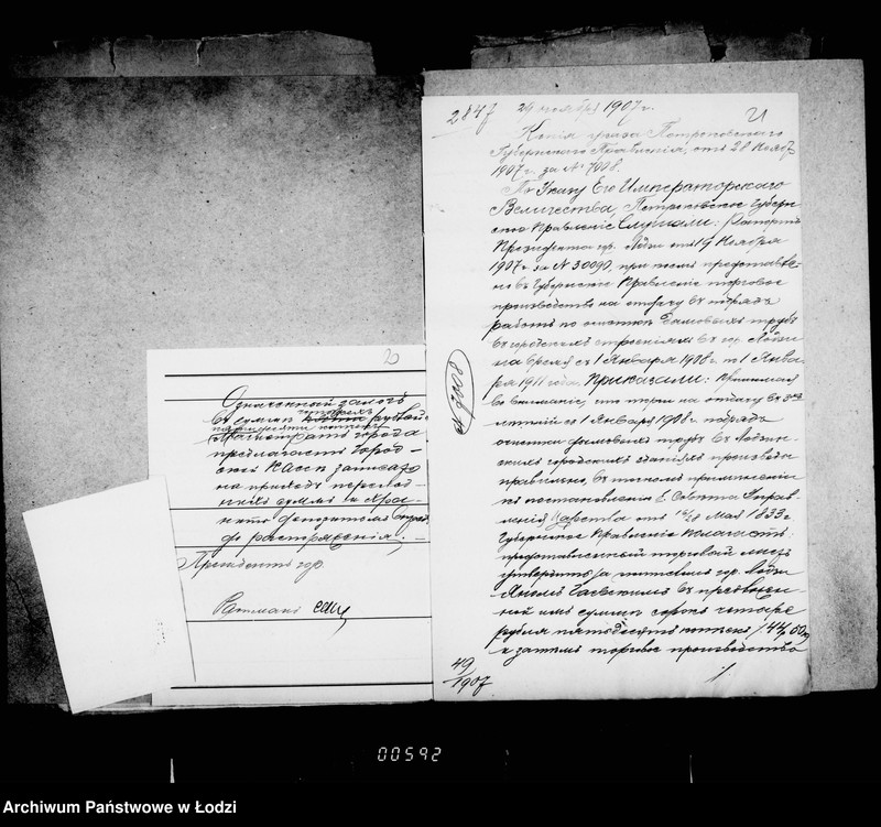 Obraz 18 z jednostki "Ob očistke dymovych trub v grodskich stroenijach na vremja s 1 janvarja 1908 g. po 1 janvarja 1911 goda"