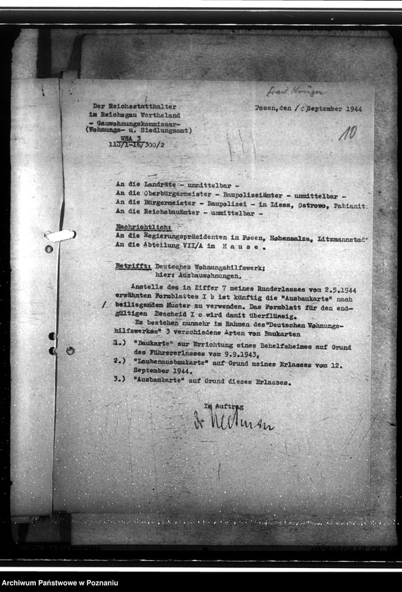 Obraz 14 z jednostki "Bauliche Massnahmen des Deutschen Wohnungshilfswerks ausschliesslich der Behelfsheime"