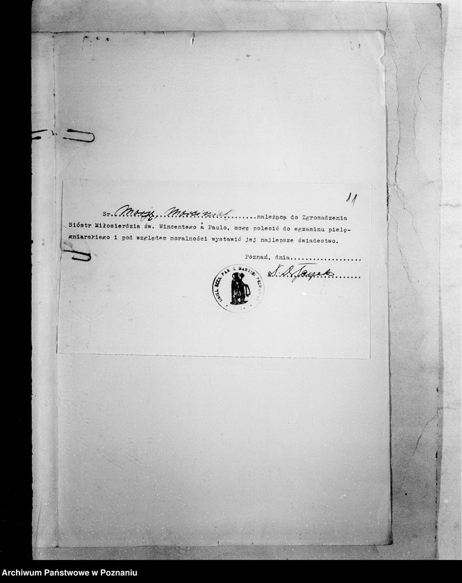 Obraz 15 z jednostki "/Podanie o dopuszczenie do egzaminu pielęgniarskiego/"