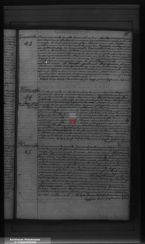 Obraz 18 z jednostki "[Duplikaty akt urodzeń, małżeństw i zgonów z 1878 roku]"