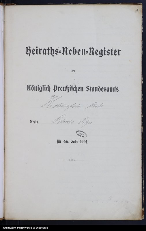 image.from.unit.number "Heiraths-Neben-Register Nr 1 - 14"