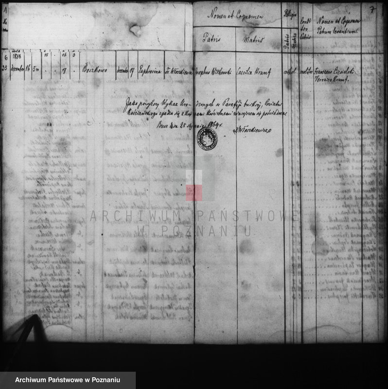 Obraz 6 z jednostki "Duplicati baptisatorum, copulatorum, mortuorum"